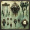 Pendants and brooches