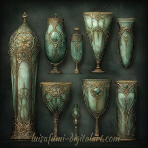 Baroque glassware