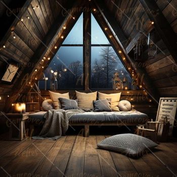 charming small bedroom in attic