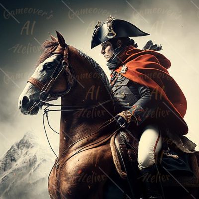 Napoleon Bonaparte horseback