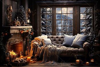 magic winter atmosphere for christmas