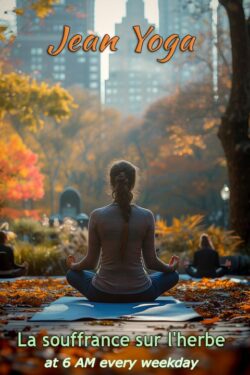 Yoga in the park