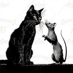 Cat & mouse - first encounter