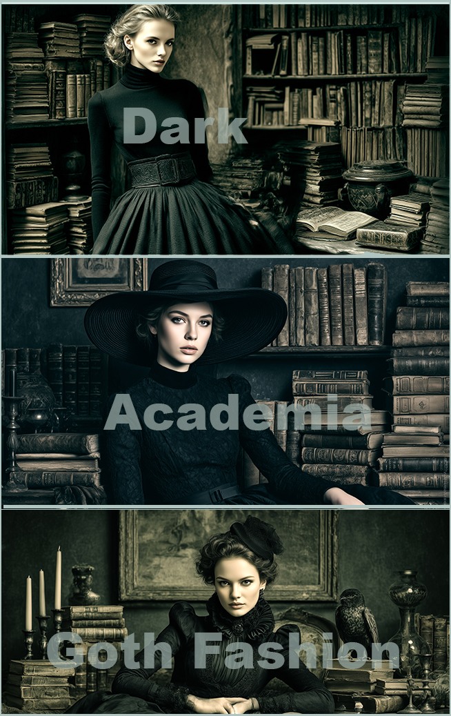 dark academia fashion