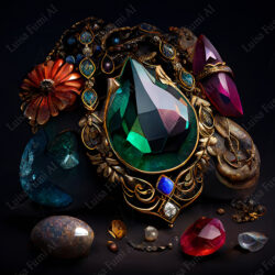 Gemstones emeralds jewels