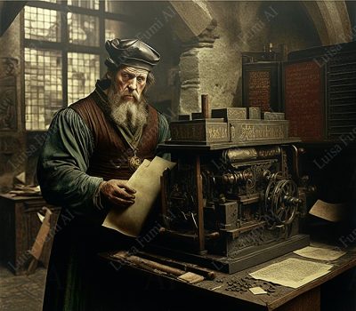 Gutenberg and the printing press
