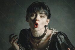 Vampire kiss