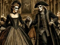 Masquerade ball in Venice